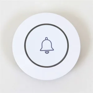 AIsmartLink 433MHz One-Button Emergency Alarm Amplification Wireless Alert Device for Home Protection