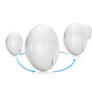 AJ-762 EN14604 Wireless Interlinked Fire Alarm Smoke Detector with 10-Year Battery