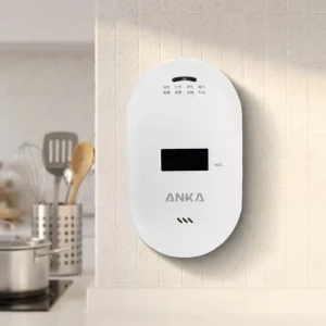 AJ-981 Gas Leak Detector, LPG Gas Alarm with LCD Display for Home Use