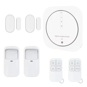 ANNKE Smart Home Wireless Security Alarm System WiFi GSM Alarm System Powered by Tuya Works with Alexa