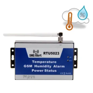 APP GSM SMS Temperature and Humidity Monitoring Alarm Sensor, AC Power Failure Alarm RTU5023