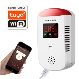 APP WiFi Kitchen LPG Natural Gas Leak Detector for Home Security