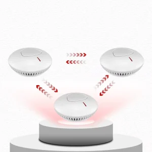 AS3786-Approved Photoelectric Smoke Alarm with 10-Year Battery, Wireless Interconnection