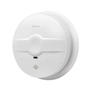 AS3786 Smart Smoke Detector AC Power Plug In Wired Interlinked Smoke Alarm