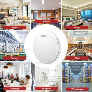 AS3786 Smoke Alarm Photoelectric 10-Year Sealed Lithium Battery Wireless Interlinked Australian Standard Approved