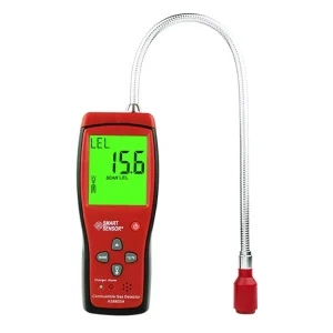 AS8800A Digital Display Combustible Gas Detector Natural Gas Liquefied Methane Gas Detection Alarm