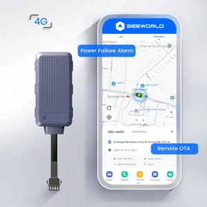 Accident Detection GPS Tracker with PC and GSM Support, Real-Time Tracking, Overspeed Warning, and LBS Positioning
