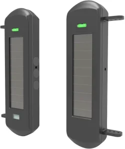 Active Infrared Beam Sensor 1km Wireless Range LiFePO4 Battery Perimeter Intrusion Detector