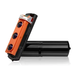 Active Infrared Sensor for Gate or Garage Door Security Alarm System, 3 Beams, 250M Outdoor Range, Anti-Tamper