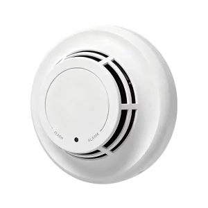 Addressable 2-in-1 Smoke and Heat Detector Fire Alarm System Wired Smoke Detector