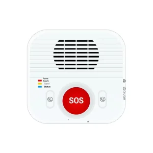 Aging Smart Home 4G Wireless Voice Call Security Alarm ABS Material Elderly One Key Call GW4N Model Home Security System 50 100m