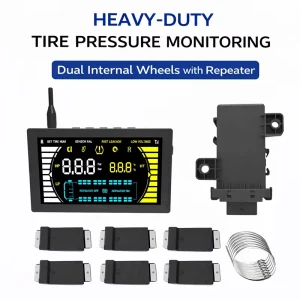 Agricultural Trailer TPMS with CAN Bus J1939 Interface and Truck Tire Pressure Sensor
