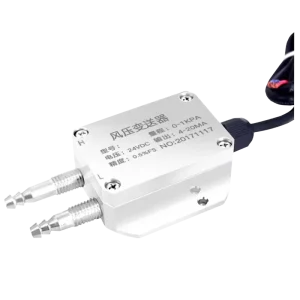 Air Pressure Sensors RS485 4 20mA Fire Fighting Fan Negative Micro Differential Transmitter for Sensing and Controlling Sensor