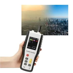 Air Quality Detector Monitor Equipment Dust Meter Pollution Sensor PM2.5 PM10 Particle Counter for Outdoor and Indoor