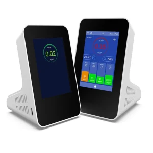 Air Quality Monitor Wifi Formaldehyde Detector Pollution Meter Indoor TVOC HCHO PM1 PM2.5 PM10 Temperature and Humidity