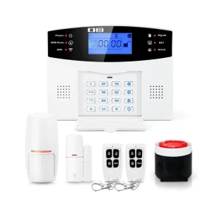 Alarm Manufacturer Tuya WiFi 4G 99 Wireless & 7 Wired Zone GSM Smart Home Alarm System PST-30A-4G