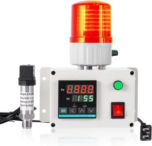 Alarm Pressure System with 105dB Voice Alarm 110V 180-232 PSI Pressure Monitoring Solution