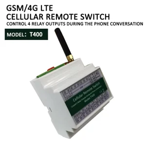 Alarm System 200 Users by Free Call SMS Cellular Remote Switch 2g 4g RTU400 GSM Gate Opener