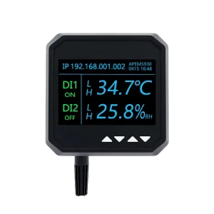Alarm Temperature and Humidity IP Sensor for SNMP Protocol in Sever Room