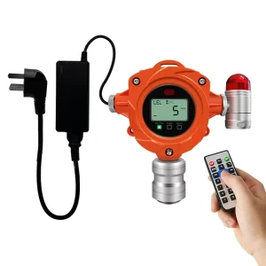 Ammonia Detector for Farm Industrial Wall Mount Fixed Gas Monitor for Livestock Relay Triggered Fans by NH3 Alarm