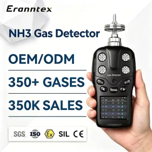 Ammonia Gas Detector Portable Ammonia Refrigeration Gas Detector Handheld NH3 Leak Gas Detector for Cold Storage Farm