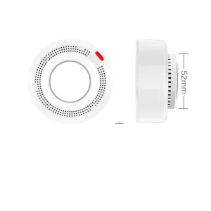 Amplified Smoke Alarm Detector with Remote App Alert, Battery Not Included