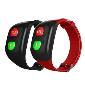 Anti-Lost GPS Tracking Bracelet with LBS SOS Button and 4G/5G for Elderly and Children