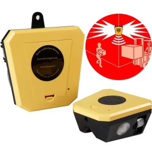Anti-collision Blind Corner Safety System Infrared Mobile Sensor Audible Visual Alarm System for Storage Rack Warehouse Shelf