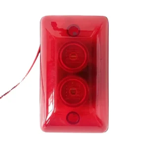 Anti theft Alarm Wired Audible Visual Alarm Siren Strobe Light Fire Alarm Horn