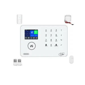 Anti theft Intelligent Alarm System WIFI+LTE Remote Intercom Monitoring All day Smart Home Burglar Alarm System