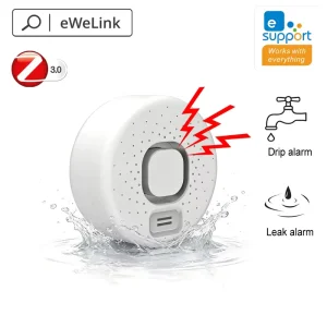 App Remote Control High-Decibel Home Water Leak Alarm Drip Detector Zigbee Water Leakage Sensor