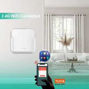 App Remote Notification S8 2.4G WiFi Gateway Connected with Interlinked Security Alarm System