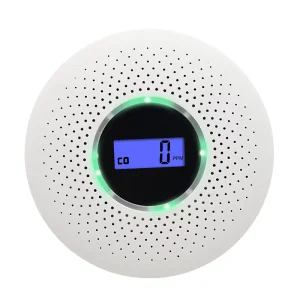 Arikon Wireless Wi Fi ABS Compound Smoke Carbon Monoxide Alarm Sound Light 360 Detection Household Commercial Cross border