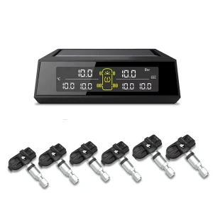 Arvov TDS600 Truck RV Bus 6 Wheel Solar TPMS Sensor with 5 Year Battery Life and 1 Year Warranty for Trailer PSI Wheels