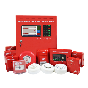 Asenware Color Display Addressable Fire Alarm Control System