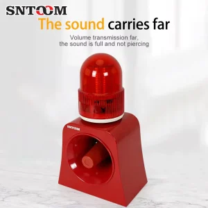 Audible Alarm System with Infrared Sensor for Home Security and Outdoor Use