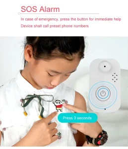 Autism Kids Security Necklace Gps tracker Anti removable Two Way Voice Speaking Sos GPS Tracking Device Ring GPS tracker