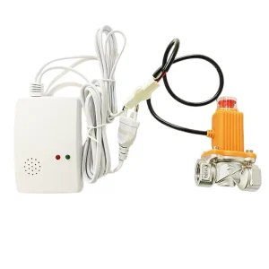Auto-Reset Gas Leak Detector Alarm with Sound and Light Warning