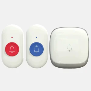 B220 Wireless Remote Panic Button for Elderly Women Patients Caregivers SOS Emergency Doorbell Pager Personal Alarms
