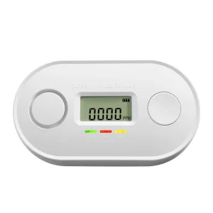 BS EN 50291 Listed Standalone LCD Display Carbon Monoxide Alarm Price Independent CO Detector With Replaceable Battery