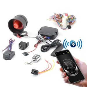 BT Car Alarm System Smart APP Remote Control Alarmas Para Universal Car Alarm System Remote Control BT Car Alarm