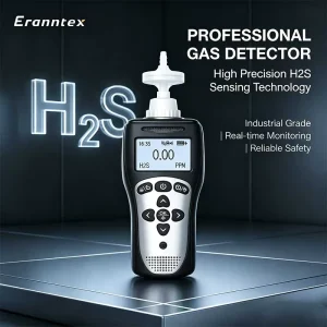 BTYQ-MS104K-L Handheld H2S Detector and Gas Analyzer with Pump Suction, Sound and Light Alarm
