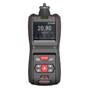 BTYQ MS500 Portable 5 in 1 Gas Detector H2S CO O2 CO2 Combustible & Toxic Gas Pump Suction IP66 Explosion