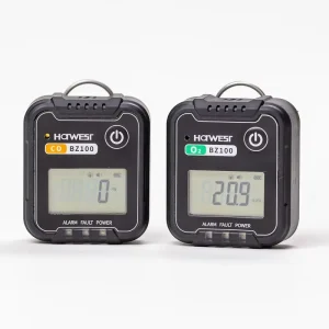 BZ100 Portable Digital Handheld Detector Disposable CO O2 H2S Gas Detector Industrial Use Combustible Gas Leak Detector