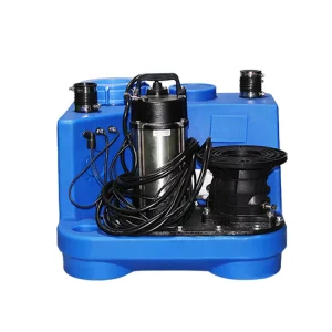 Basement Sewage Lifting System Automatic Sewage Pump Station