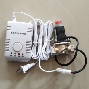Battery Operated Home Alarm Sound and Flash Alarm Portable LPG Gas Leak Detector