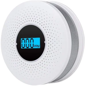 Battery Operated Smoke and Carbon Monoxide Detector with Test Function