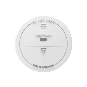 Battery-Operated WiFi Smoke Detector for Home Fire Safety