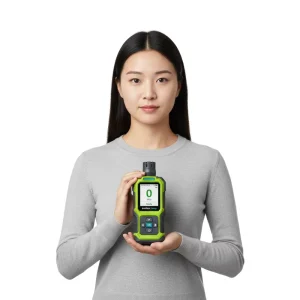 Battery Powered Android Plastic Ammonia Air Quality Monitor for Farm Poultry Pig and Livestock with Large Digits Display