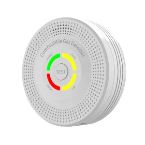 Battery-Powered Ceiling-Mounted CH4 Gas Sensor Detector, Combustion Gas Analyzer, Household Natural Gas Leak Detector